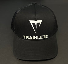 Load image into Gallery viewer, TRAINLETE LOGO HAT BLACK
