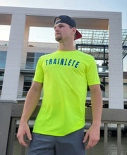 Load image into Gallery viewer, Trainlete Original T-Shirt Neon/Blue
