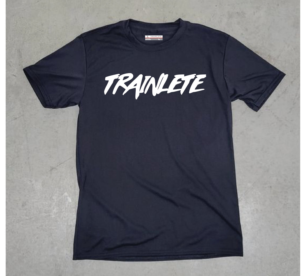 Trainlete Refract T-Shirt Black/white