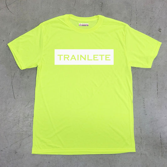 Trainlete Block T-shirt Neon/white