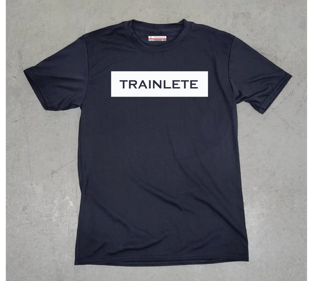 Trainlete Block T-Shirt Black/White